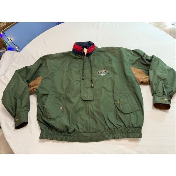 Winner Mate Sportswear Other - Heineken Men’s Vintage Green Embroidered Jacket Size XXL